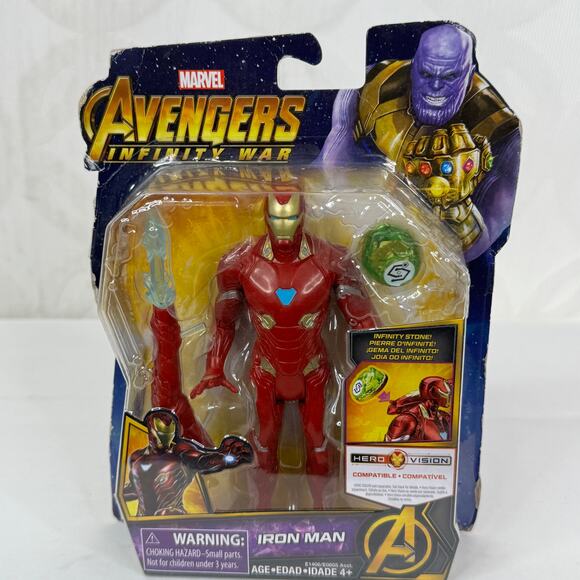 Avengers Infinity War Iron Man w/ Infinity Stone  Figure Marvel 2017 - Picture 3 of 6